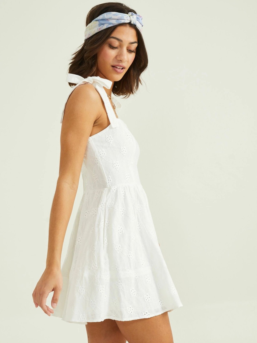 * Madelyn Eyelet Dress | Mini Dresses