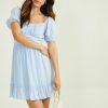 * Madison Puff Sleeve Dress | Mini Dresses