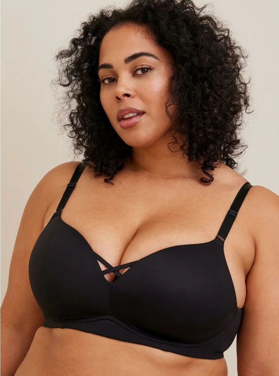 * Torrid Wire-Free Push-Up Solid 360 Back Smoothing Bra | Bras