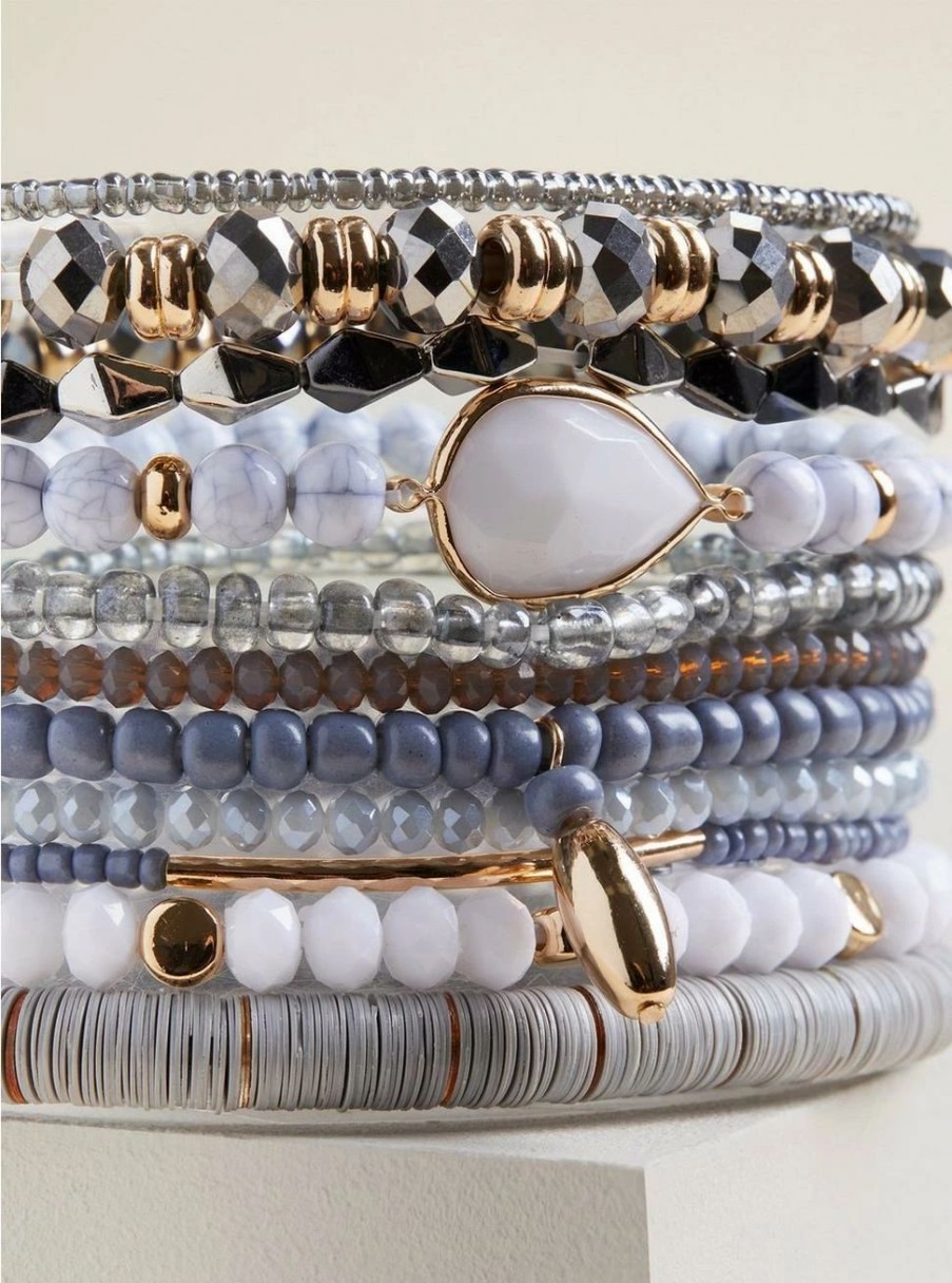 * Null Multi Beaded Stretch Bracelets | Jewelry