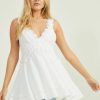 * Elle Lace Trim Dress | Mini Dresses