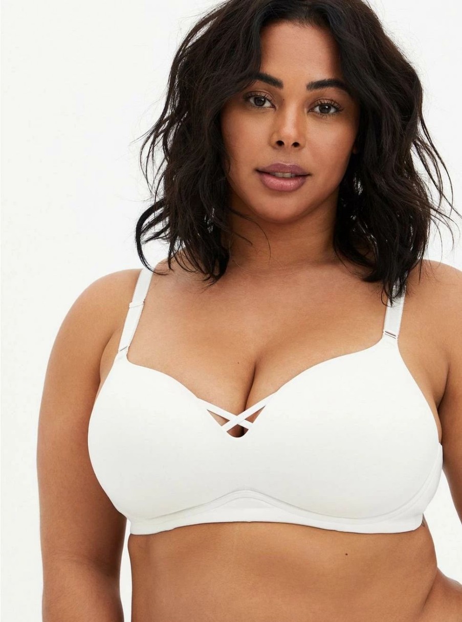 * Torrid Wire-Free Push-Up Solid 360 Back Smoothing Bra | Bras