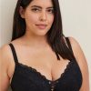 * Torrid Xo Push-Up Plunge Bra Lace Black With 360 Back Smoothing | Bras