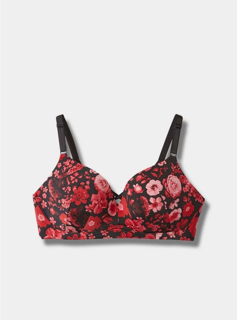 * Torrid Wire-Free Push-Up Print 360 Back Smoothing Bra | Bras