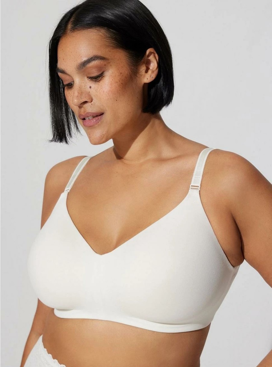 * Torrid Everyday Wire-Free Lightly Lined Smooth 360 Back Smoothing Bra | Bras