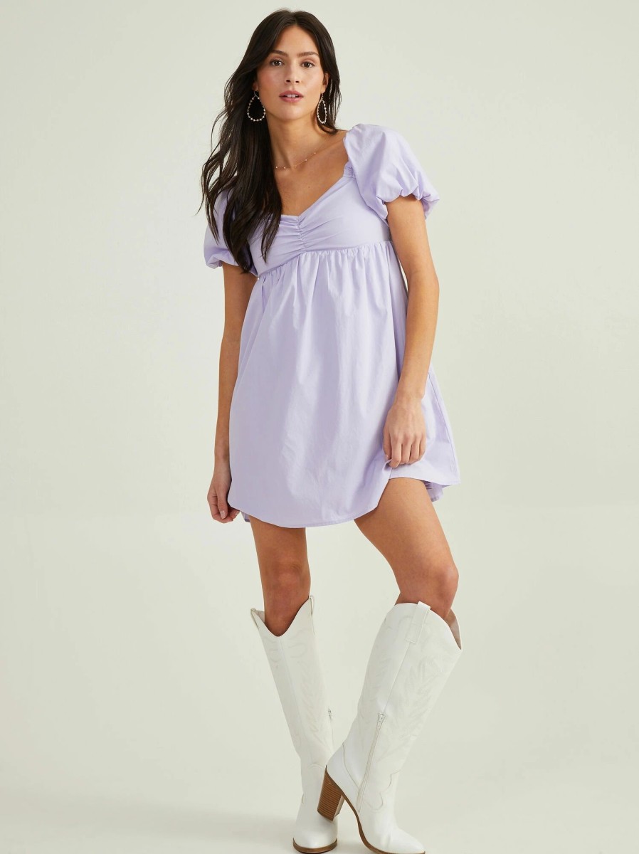 * Lillian Puff Sleeve Dress | Mini Dresses