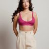 * Tobi Jaded Cobalt Blue Sweater Knit Bra Crop Top | Crop Tops