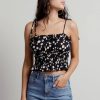 * Tobi Paloma Black Multismocked Tie Strap Crop Top | Crop Tops