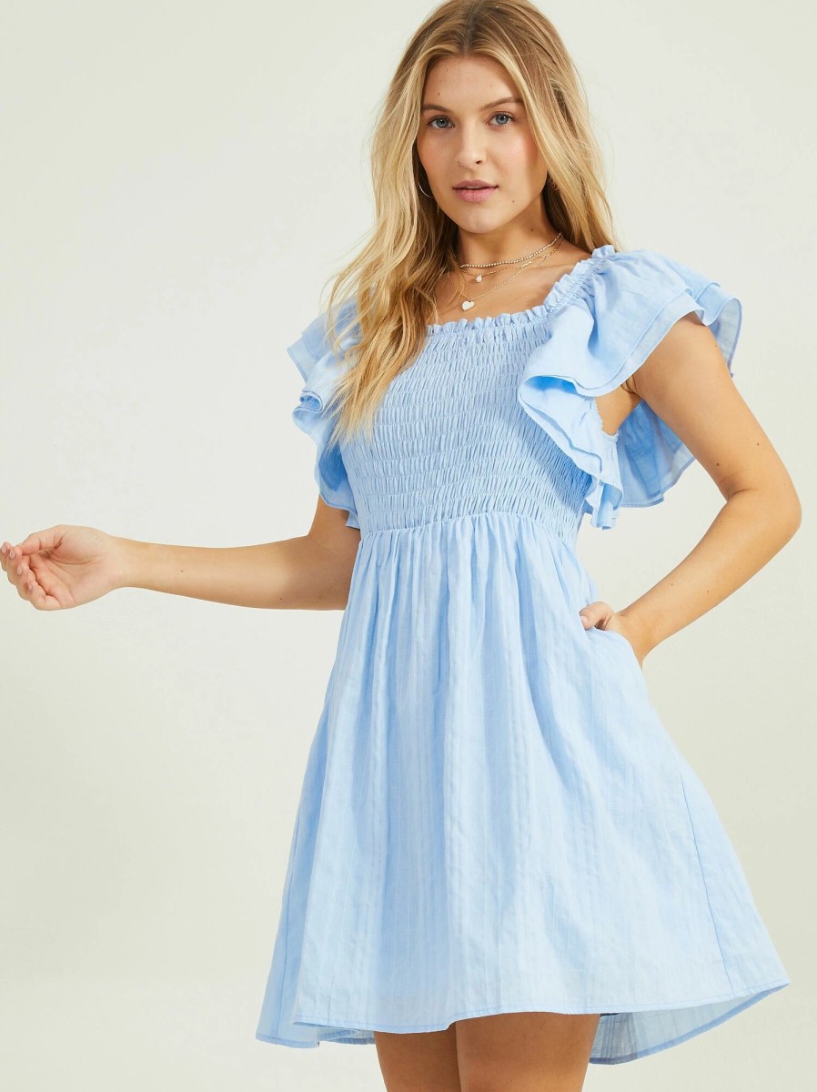 * Camilla Smocked Dress | Mini Dresses